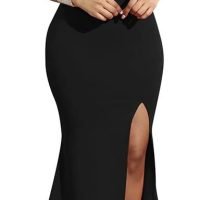 Women's Off Shoulder High Split Long Formal Party Dress Evening Gown
