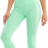 Women 2 Piece Workout Outfits Sports Bra Seamless Leggings Yoga Gym Activewear Set