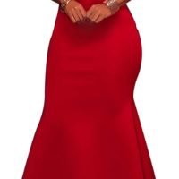 Women's Sexy Off The Shoulder Oversized Bow Applique Evening Gown Party Maxi Dress