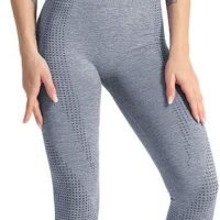 Women 2 Piece Workout Outfits Sports Bra Seamless Leggings Yoga Gym Activewear Set