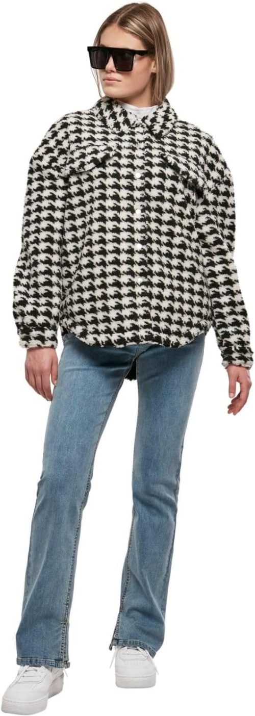 619V8cBfFDL._AC_SL1500 Women's Coat, Fashionable Loose Women's Shirt, Lined, Available in Two Colors, Sizes XS - 5XL