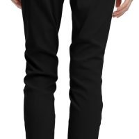 Women's Straight Pants Stretch Slim Skinny Solid Trousers Casual Business Office