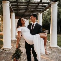 Women's Off Shoulder High Split Long Formal Party Dress Evening Gown