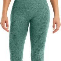 Women 2 Piece Workout Outfits Sports Bra Seamless Leggings Yoga Gym Activewear Set