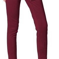 Women's Straight Pants Stretch Slim Skinny Solid Trousers Casual Business Office