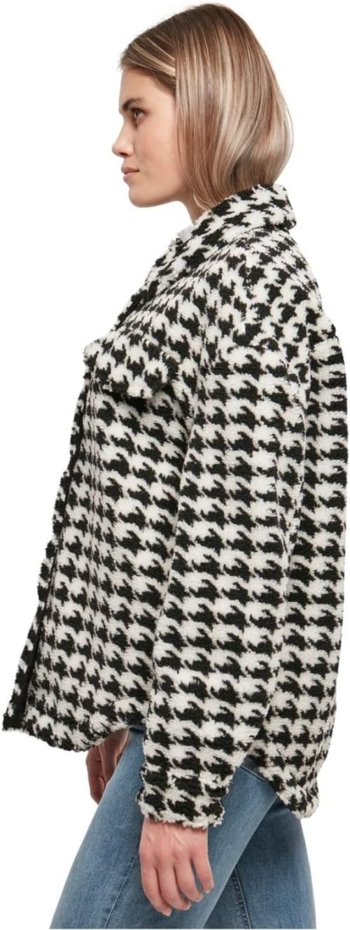 71_UTeX_WRL._AC_SL1500 Women's Coat, Fashionable Loose Women's Shirt, Lined, Available in Two Colors, Sizes XS - 5XL