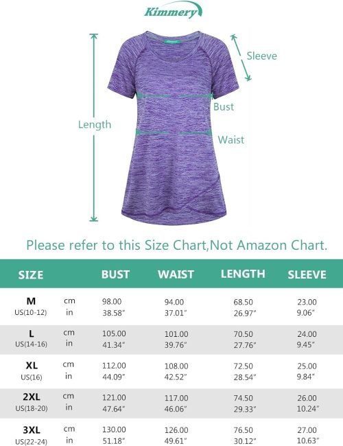 Woman Raglan Sleeve Round Neck Irregular Hem Yoga Workout Shirt Sizes M-3XL