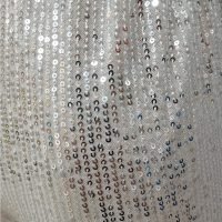 Women Casual Sequin Sparkle Glitter High Waist Pencil Pants Trousers Clubwear