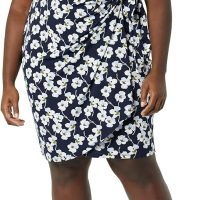 Women's Classic Cap Sleeve Wrap Dress (Available in Plus Size)