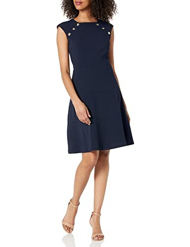 313rBvaYLqL Women's Fit and Flare Dress