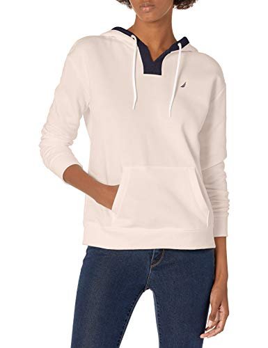 Women's Classic Fit Split Neck Hoodie