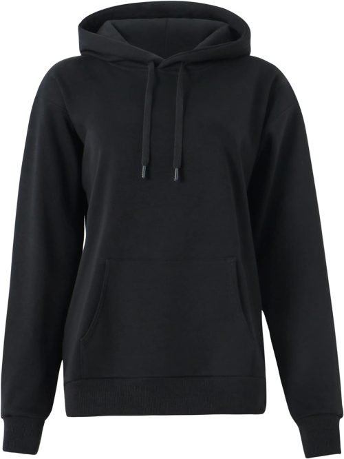 Women's Basic Pullover Hoodie Loose fit Ultra Soft Fleece hooded Sweatshirt With Pockets