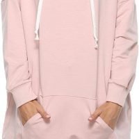 Womens Oversized Hoodie Extra Long Hooded Tunic Sweatshirt with Pockets