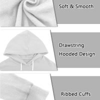 Women Casual Hoodie Long Sleeves Fashion Pullover Sweatshirts Loose Fit Tunic Winter Tops Comy Shirts