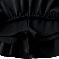 Women Stretchy Flared Ruffle Layered Mini Tennis Skater Skirts with Short