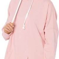 Womens Oversized Hoodie Extra Long Hooded Tunic Sweatshirt with Pockets