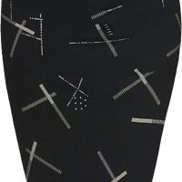 Women's Elastic Waist Stretch Bodycon Midi Pencil Skirt