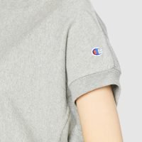 Round Neck, 100% Cotton, 9.4 oz, Script Logo, Reverse Weave Dress, Women's, Casual