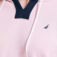 Women's Classic Fit Split Neck Hoodie