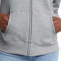Women's Full-Zip Fleece Hoodie, Zip-Up Hooded Sweatshirt For Women