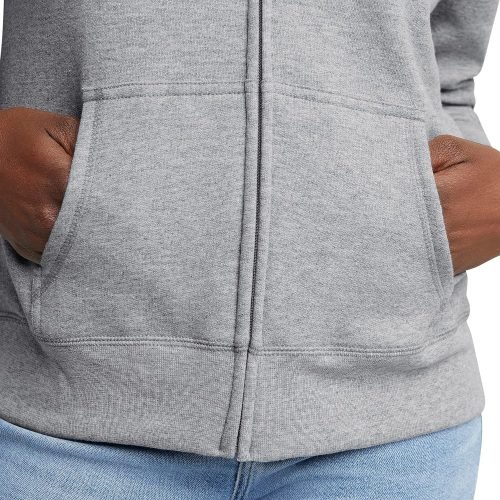 Women's Full-Zip Fleece Hoodie, Zip-Up Hooded Sweatshirt For Women
